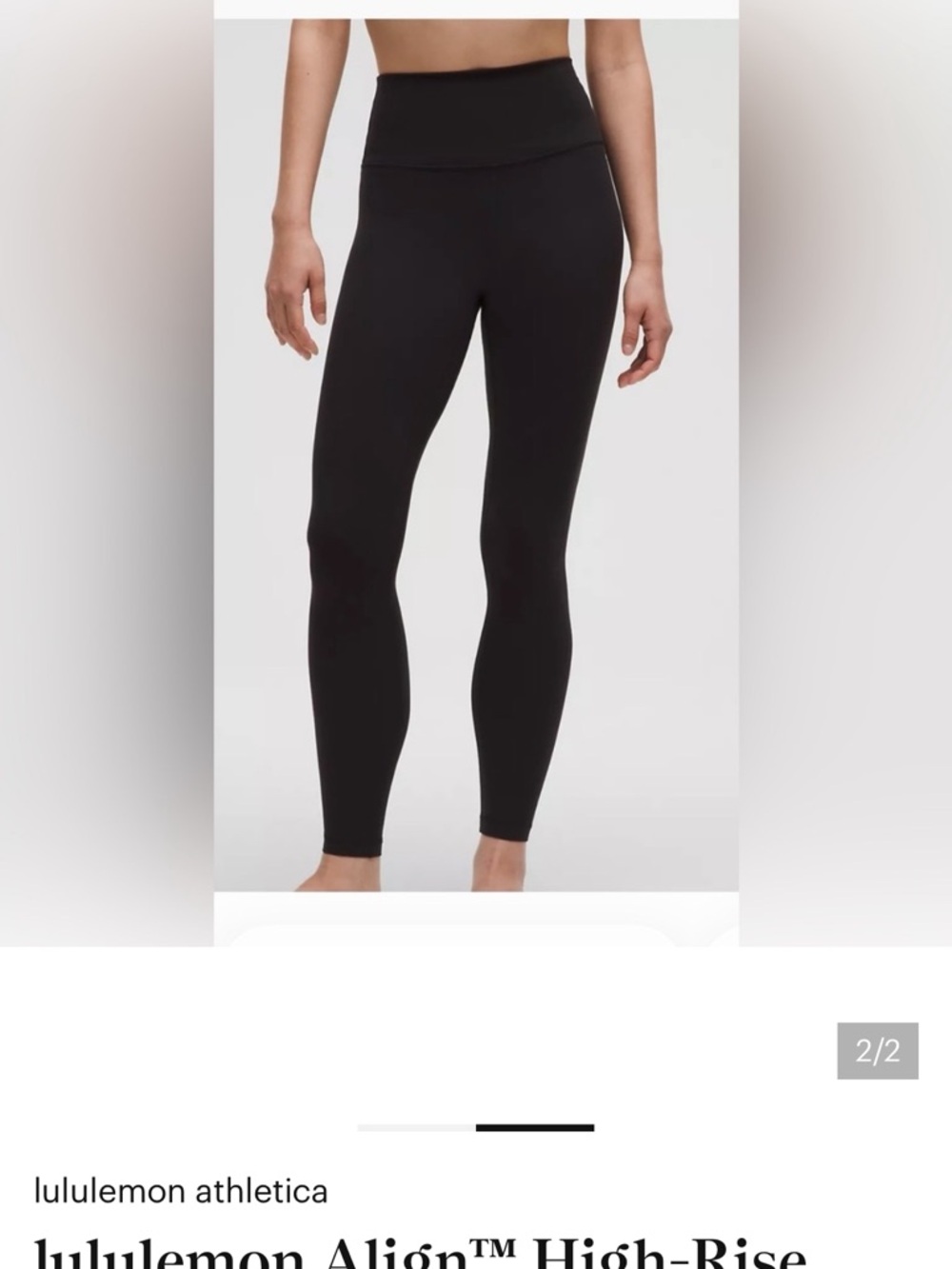 lululemon Align™ High-Rise
Pant 28" - Picture 2 of 2